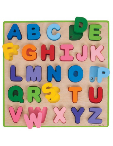Puzzle colorat - alfabet,BB055