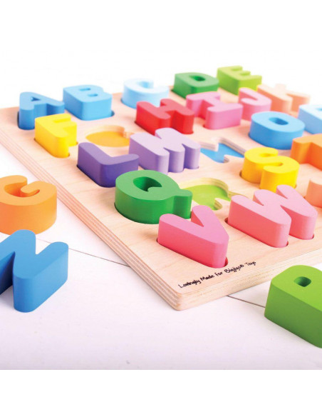 Puzzle colorat - alfabet,BB055