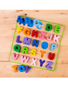 Puzzle colorat - alfabet,BB055