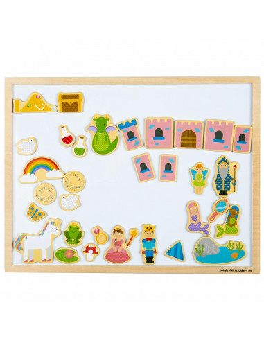 Tabla magnetica cu rama din lemn,BJE0141