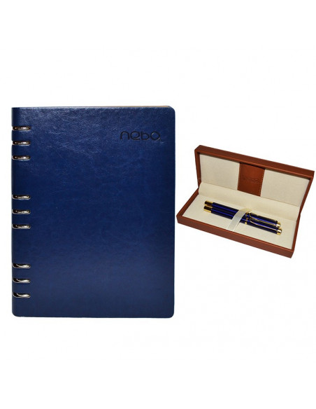 Set Office Agenda B5 Nedatata, 100 File cu Pix si Stilou Set Office Agenda B5 Nedatata, 100 File cu Pix si Stilou