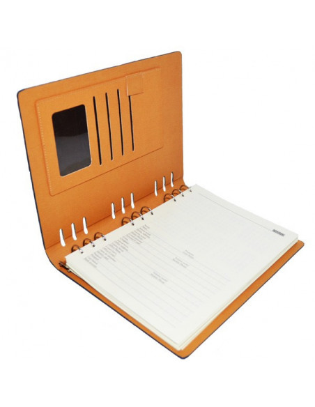 Set Office Agenda B5 Nedatata, 100 File cu Pix si Stilou