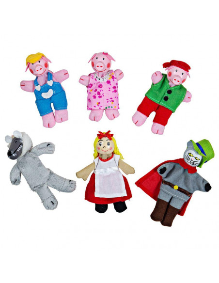 Set papusi degetar - Povestile copilariei,BJ705