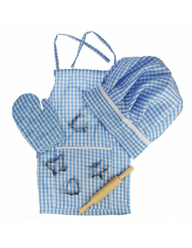 Set sortulet si accesorii - Albastru,BJ610