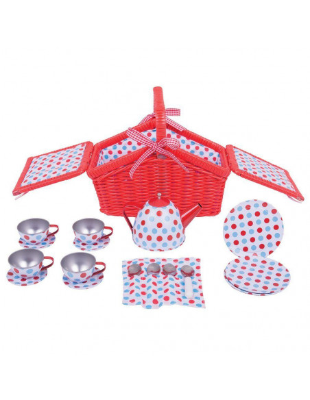 Setul meu de picnic cu buline,BJ630