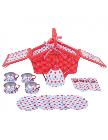 Setul meu de picnic cu buline,BJ630