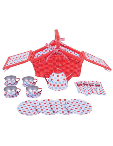 Setul meu de picnic cu buline,BJ630