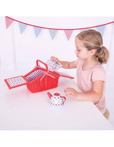 Setul meu de picnic cu buline,BJ630