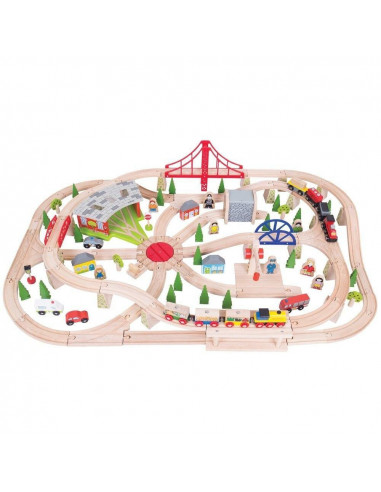 Circuit cu tren marfar (133 piese),BJT017
