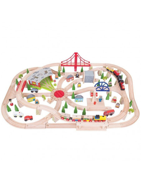 Circuit cu tren marfar (133 piese),BJT017