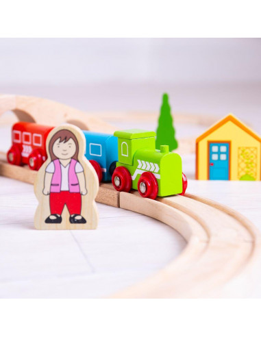 Set tren cu cale ferata circulara,BJT012