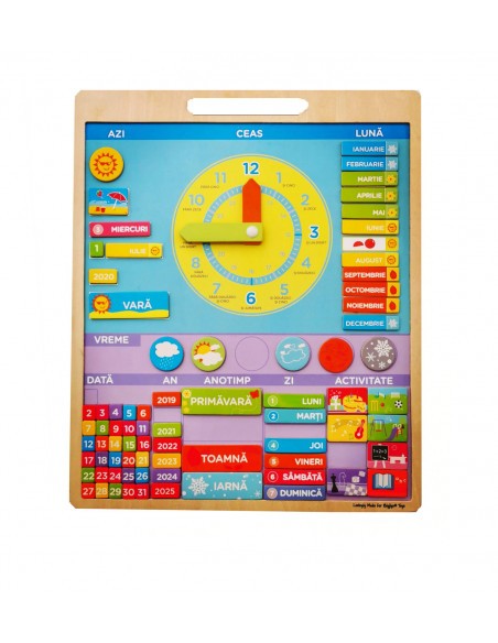 Calendar magnetic vremea - limba romana,OEM023