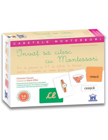 Casetele Montessori - Invat sa citesc cu