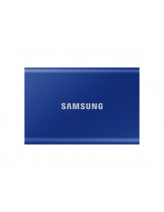 SSD extern Samsung T7 portabil, 1 TB, USB 3.2, Indigo Blue, MU-PC1T0H/WW