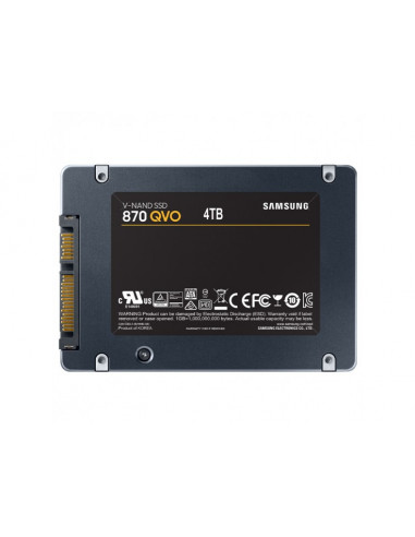 SSD SATA2.5" 4TB 6GB/S/870 QVO MZ-77Q4T0BW SAMSUNG,MZ-77Q4T0BW