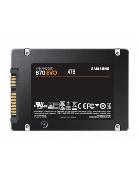 SSD SATA2.5" 4TB 6GB/S/870 EVO MZ-77E4T0B/EU