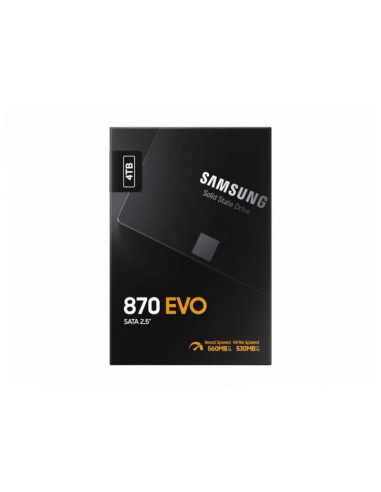 SSD SATA2.5" 4TB 6GB/S/870 EVO MZ-77E4T0B/EU