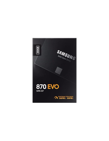 SSD SATA2.5" 250GB 6GB/S/870 EVO MZ-77E250B/EU