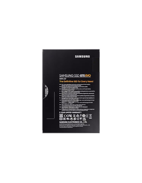 SSD SATA2.5" 250GB 6GB/S/870 EVO MZ-77E250B/EU