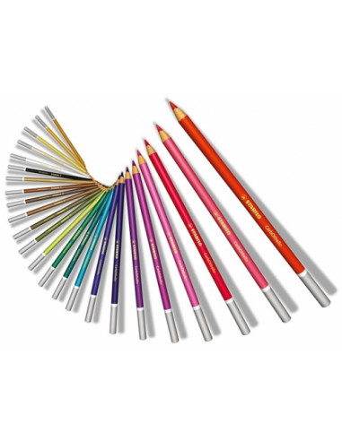 SW14366,Set Creioane colorate Stabilo CarbOthello, cutie metal, 36 culori/set