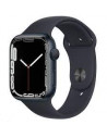Apple Watch 7, GPS, Carcasa Midnight Aluminium 45mm, Midnight