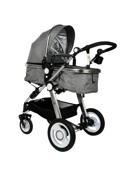 Carucior 2 in 1 reversibil S-18 Buf Boof Grey 0 36 luni,S-18Grey Carucior 2 in 1 reversibil S-18 Buf Boof Grey 0 36 luni,S-18Grey