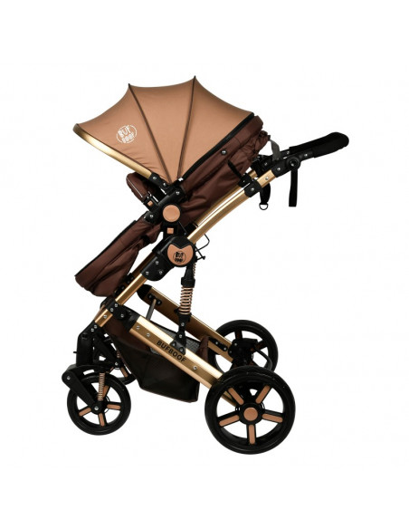 Carucior 2 in 1 reversibil X-2 Champagne Gold 0 36 luni Buf