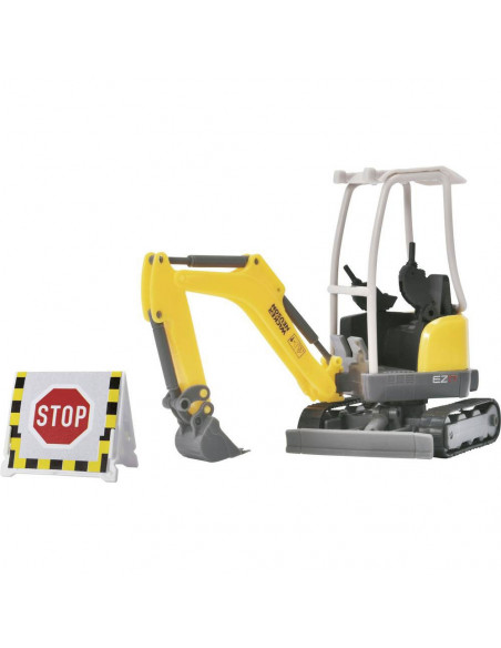 Set Dickie Toys Road Work excavator Neuson, figurina, semne