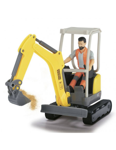 Set Dickie Toys Road Work excavator Neuson, figurina, semne