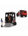 Set Dickie Toys Horse Trailer masina Mercedes-Benz AMG 500 cu