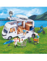 Rulota Dickie Toys Camper Hymer Camping Van Class B cu figurina