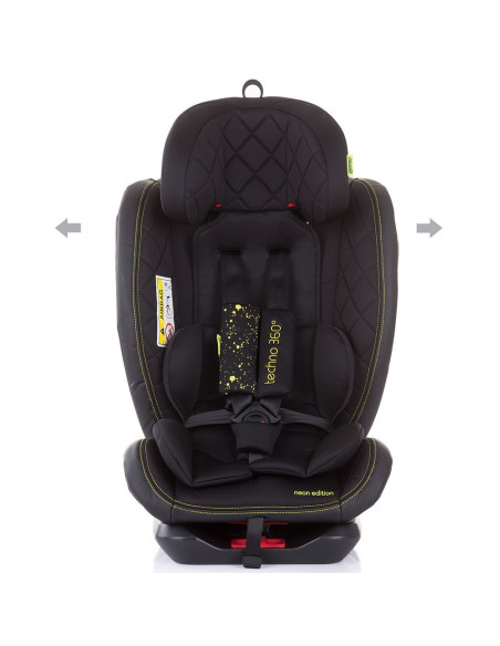 Scaun auto Chipolino Techno 0-36 kg raven cu sistem