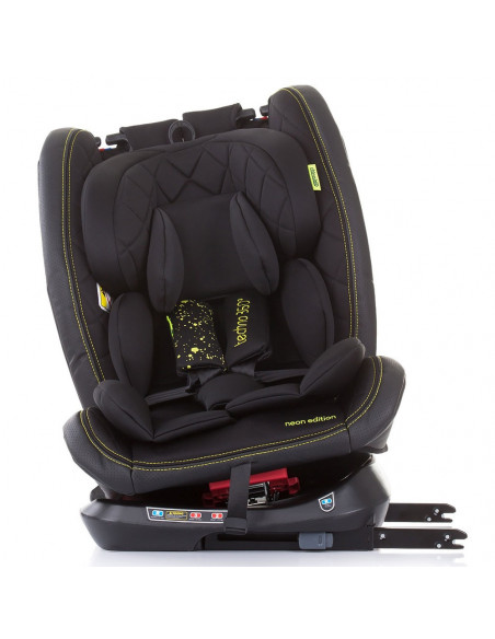 Scaun auto Chipolino Techno 0-36 kg raven cu sistem