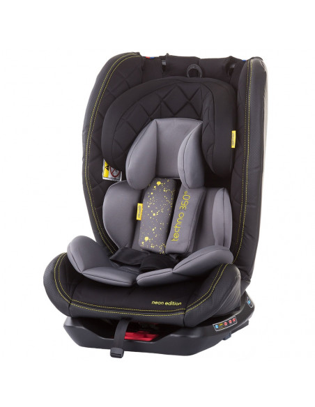 Scaun auto Chipolino Techno 0-36 kg platinum cu sistem