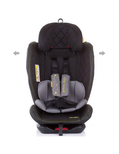 Scaun auto Chipolino Techno 0-36 kg platinum cu sistem