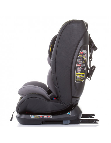Scaun auto Chipolino Techno 0-36 kg platinum cu sistem