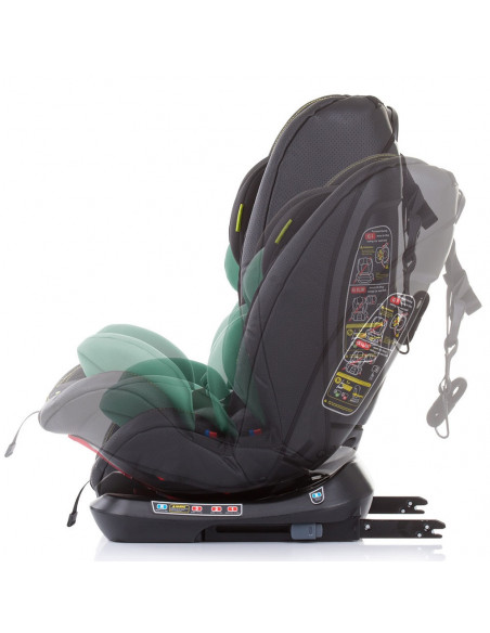 Scaun auto Chipolino Techno 0-36 kg avocado cu sistem