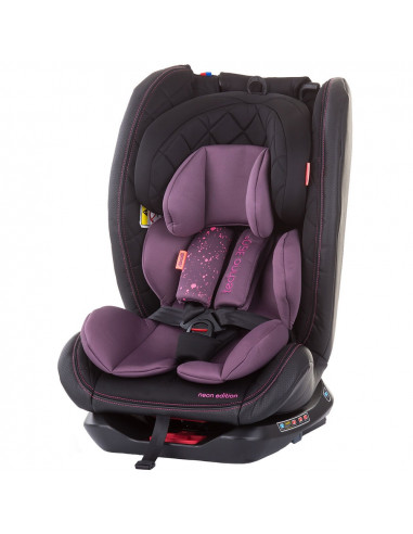 Scaun auto Chipolino Techno 0-36 kg lilac cu sistem