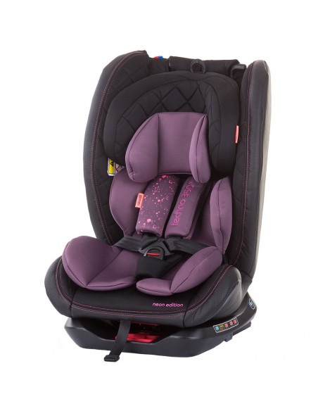 Scaun auto Chipolino Techno 0-36 kg lilac cu sistem