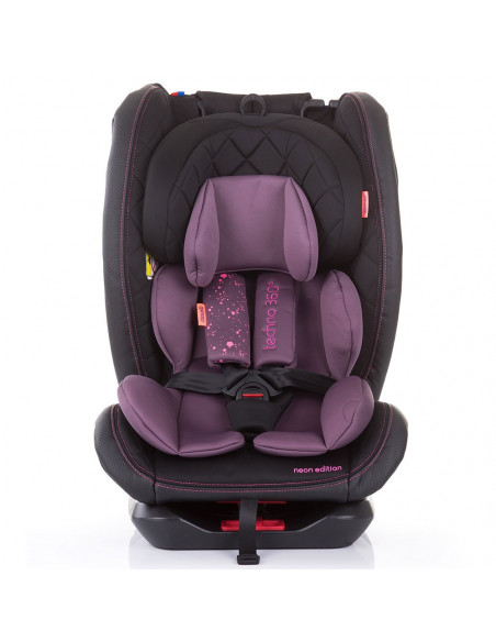 Scaun auto Chipolino Techno 0-36 kg lilac cu sistem