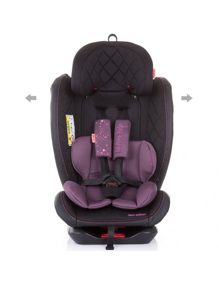 Scaun auto Chipolino Techno 0-36 kg lilac cu sistem