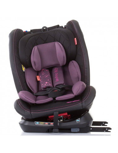 Scaun auto Chipolino Techno 0-36 kg lilac cu sistem