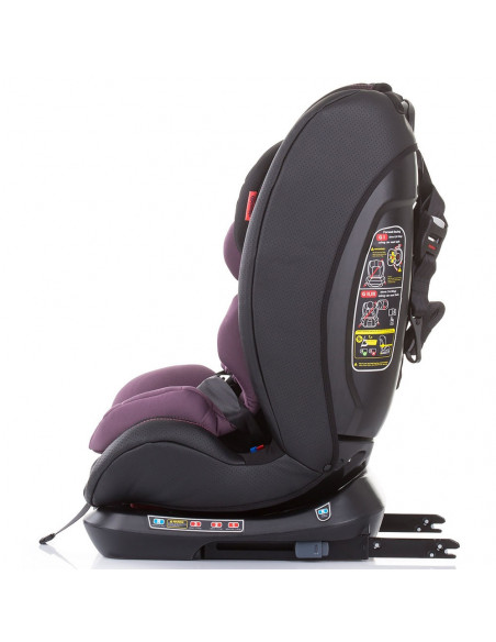 Scaun auto Chipolino Techno 0-36 kg lilac cu sistem