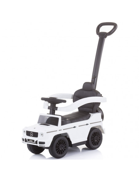 Masinuta de impins Chipolino Mercedes G350 white cu maner si