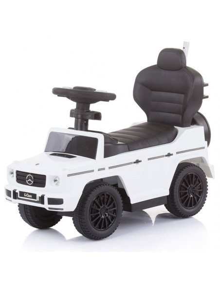 Masinuta de impins Chipolino Mercedes G350 white cu maner si