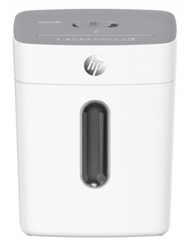 HP-2801,Distrugator de documente HP OneShred 8CC - 8 coli, cross cut (5 x 18mm), nivel securitate 4