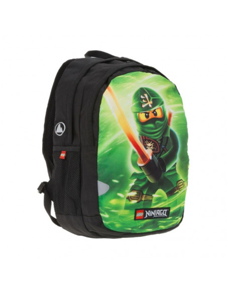 Rucsac extins LEGO V-Line - design verde NinjaGo