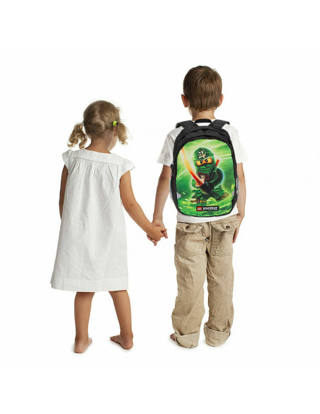 Rucsac extins LEGO V-Line - design verde NinjaGo