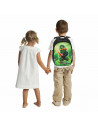 Rucsac extins LEGO V-Line - design verde NinjaGo