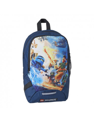 Rucsac scoala LEGO V-Line - design NinjaGo Lightning
